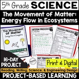 5th Grade PBL Science | Movement of Matter | Engineering Design