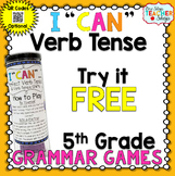 5th Grade Perfect Verb Tense Game FREE | I CAN Grammar Games