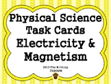 Physical Science Electricity & Magnetism Task Cards