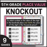 5th Grade Place Value Games - Multiplying and Dividing by 