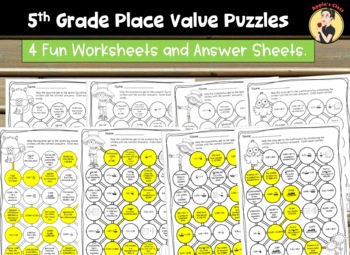 place value worksheets by apples class teachers pay