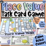 5th Grade Place Value Task Cards and Board Game Activity