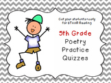 5th Grade Poetry Practice Quizzes