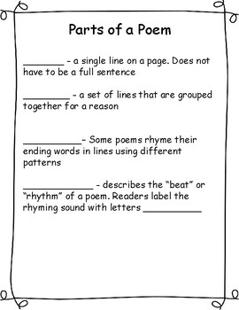 5th Grade Poetry Unit by Kevin Bennett | TPT