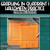 5th Grade Quadrant 1 Graphing Practice | CCSS Aligned | Ha
