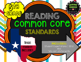5th Grade READING Common Core Standards/Expectations