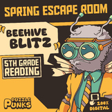 5th Grade Reading Comprehension Escape Room | Digital | Sp