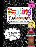 5th Grade Reading Interactive Notebook (aligned with the Common Core)