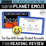 5th Grade Reading Review Game | Digital Escape Room | Goog