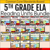 5th Grade Reading Units - Common Core Standards-Based Less