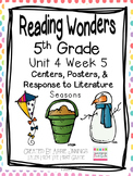5th Grade Reading Wonders- Unit 4 Week 5