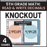 5th Grade Reading & Writing Decimals Games - 5th Grade Math Games