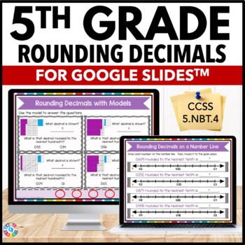 Preview of Round Decimals Activity Worksheets Decimal Place Value Models On A Number Line
