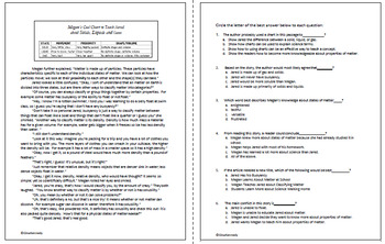 5th Grade STAAR Science & Reading Test Prep! 12 Science ...