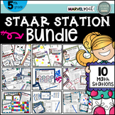 5th Grade STAAR Math Review - Fun STAAR Stations