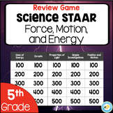 STAAR Science 5th Grade | Review Game Force, Motion, and E