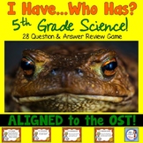 5th Grade Science TEST PREP REVIEW GAME (OST/NGSS aligned)