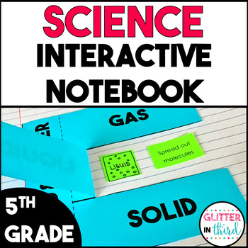 Preview of 5th Grade Science SOL Interactive Notebook Activities Bundle