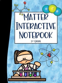 Preview of 5th Grade Science Interactive Notebook: Matter