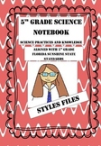 5th Grade Science Interactive Notebook- Nature of Science