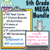 5th Grade MEGA Science Bundle - NC Essential Science Standards
