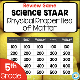 STAAR Science 5th Grade | Review Game Physical Properties 