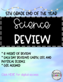 5th Grade Science Review