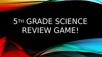 Preview of Science Review Game #1