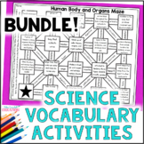 5th Grade Science Vocabulary Activities - Word Searches, M