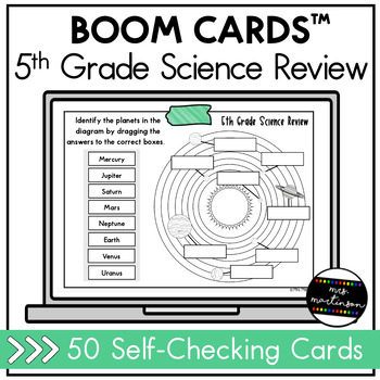 Preview of 5th Grade Science SOL Review | Boom Cards | Digital Task Cards