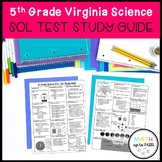5th Grade Science SOL Review Study Guide- Virginia SOL Tes