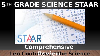 Preview of 5th Grade Science STAAR Comprehensive Review (STREAMLINED TEKS)