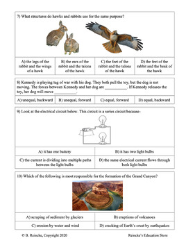 5th grade science staar practice worksheets by reinckes