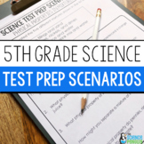5th Grade Science STAAR Scenarios  | Printable and Digital