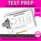 5th Grade | Science | STAAR | Test Prep | Category 4 | Org