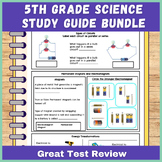 5th Grade Science Test Review Study Guides - 5th Grade Sta