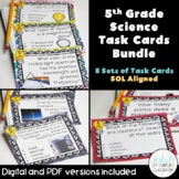 5th Grade Science Task Card Bundle {Digital & PDF Included}