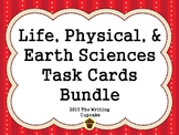 Earth, Life, and Physical Sciences Task Card Bundle