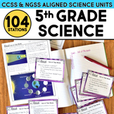 5th Grade Science Units NGSS Yearlong Curriculum Activitie
