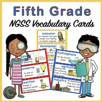 Preview of 5th Grade Science Vocabulary Development