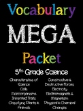 5th Grade Science Vocabulary MEGA Pack