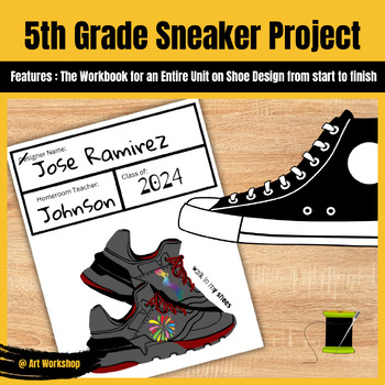 Preview of 5th Grade Shoe Design Unit Workbook