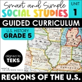 5th Grade Social Studies Curriculum - Regions of the U.S. 