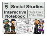 5th Grade Social Studies Interactive Notebook-WWI & The Ro