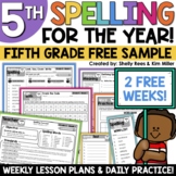 5th Grade Spelling & Vocabulary Activities, Spelling Words