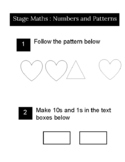 5th Grade Stage Math : Numbers and Patterns Math Assignment