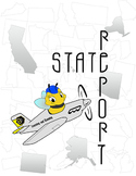 5th Grade State Report Travel Brochure