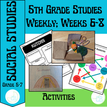 Preview of North American Before European Contact: 5th Grade Studies Weekly: Week 6-8