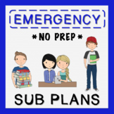 5th Grade Emergency Sub Plans