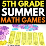 5th Grade Summer Math Activities | 5th Grade Math Games